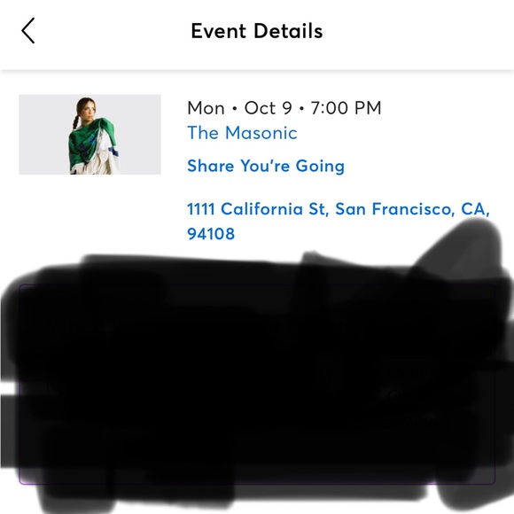 Tate McRae ‘are we flying tour’ GA floor tickets